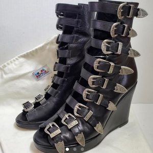 ISO Chloe Sevigny for Opening Ceremony Buckle Booties